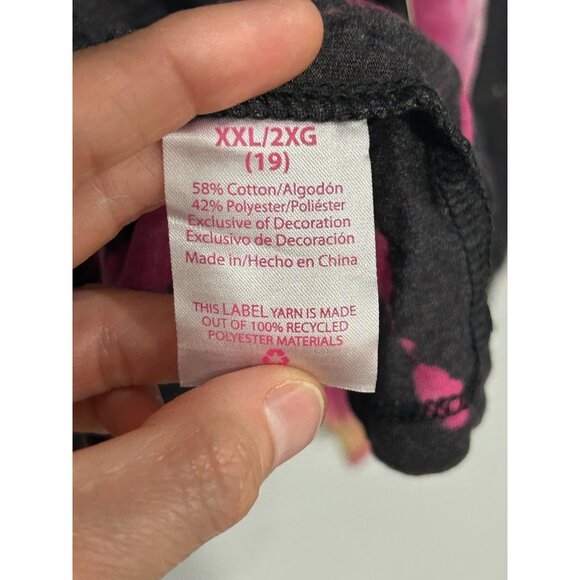 No Boundaries NWT Womens Multicolor Tie Dye Long Sleeve Shirt SZ XXL - Picture 7 of 11